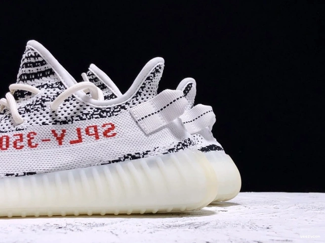 Zebra V2 White 350 CP9654 Yeezy Adidas Boost Black 0930